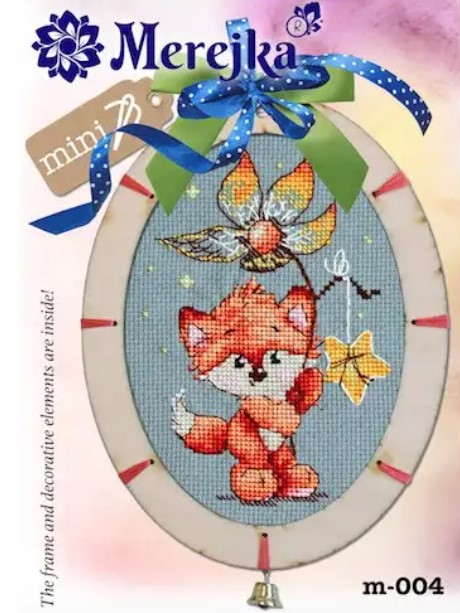 click here to view larger image of Berry Fox (counted cross stitch kit)