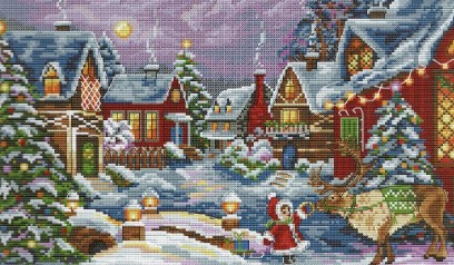 click here to view larger image of Christmas Guest (counted cross stitch kit)
