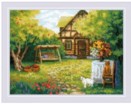 click here to view larger image of Country House (counted cross stitch kit)