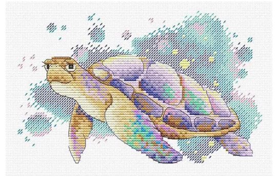click here to view larger image of Under the Water (counted cross stitch kit)