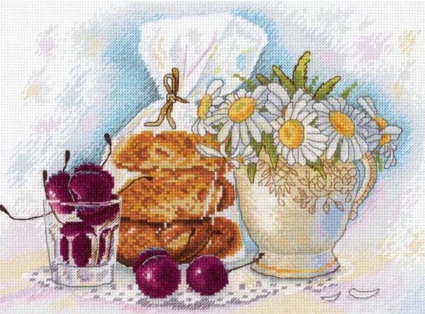 click here to view larger image of Sunday Morning (counted cross stitch kit)