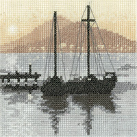 click here to view larger image of Bay View Silhouettes  (counted cross stitch kit)