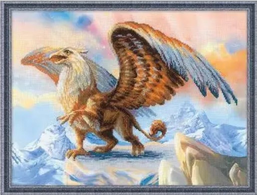 click here to view larger image of Griffin (counted cross stitch kit)