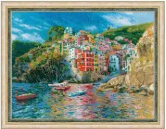 click here to view larger image of Liguria (counted cross stitch kit)
