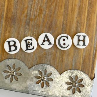 click here to view larger image of Just for Fun - BEACH (buttons)
