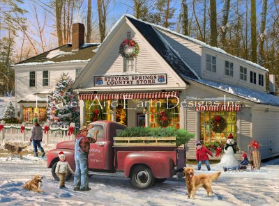 click here to view larger image of Christmas General Store - Greg Giordano (chart)