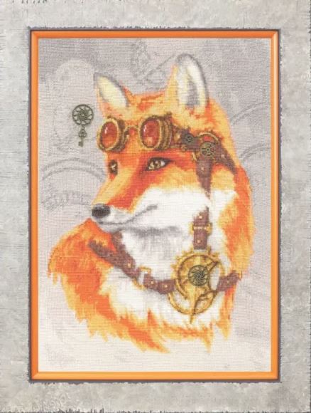 click here to view larger image of Master Fox (counted cross stitch kit)