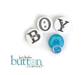 click here to view larger image of Boy and Blue Button Pacifier (button pack)