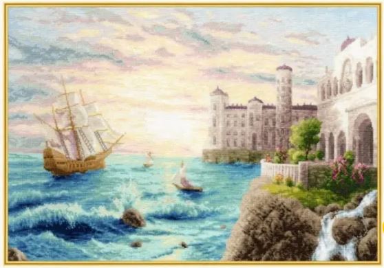 click here to view larger image of Sea Shore (counted cross stitch kit)