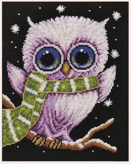click here to view larger image of Owl - S861 (counted cross stitch kit)