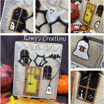 click here to view larger image of Halloween House Scissors Case (chart)