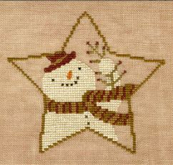 click here to view larger image of Star Shaped Snowman  (chart)