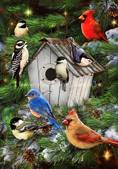 click here to view larger image of Bird House and Pines 2/Mini - Greg Giordano (chart)