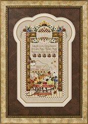 click here to view larger image of Stoney Creek 2010 Stitching Jubilee Commemorative Sampler Take Time (chart)