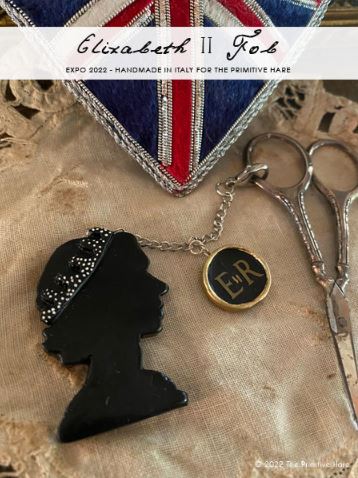 click here to view larger image of Jubilee Elizabeth II Scissor Fob  (accessory)
