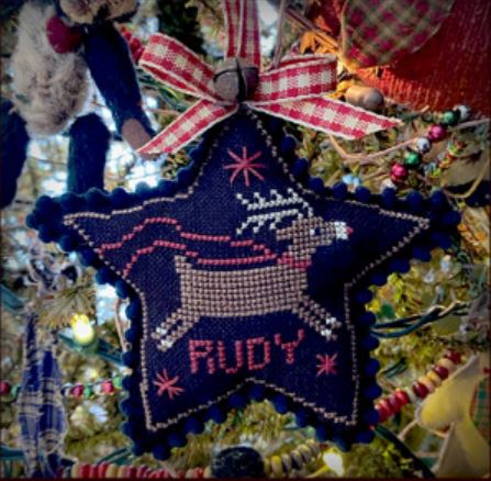click here to view larger image of Rudy Star Ornament (chart)