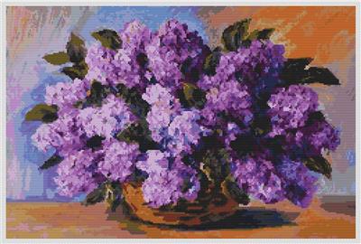 click here to view larger image of Lilacs in a Vase (chart)