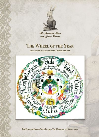 click here to view larger image of Wheel of the Year, The (chart)