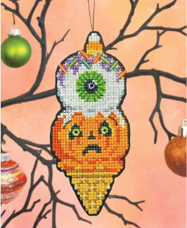 click here to view larger image of Eye Scream (counted cross stitch kit)