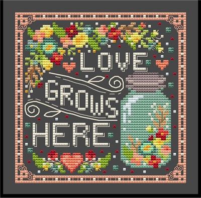click here to view larger image of Love Grows Here (chart)