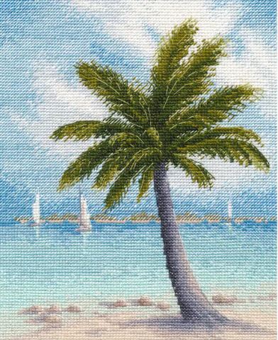 click here to view larger image of Tropical Sea (counted cross stitch kit)