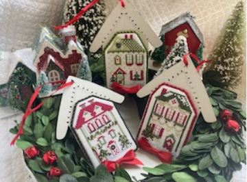 click here to view larger image of Petite Christmas Cottages (chart)