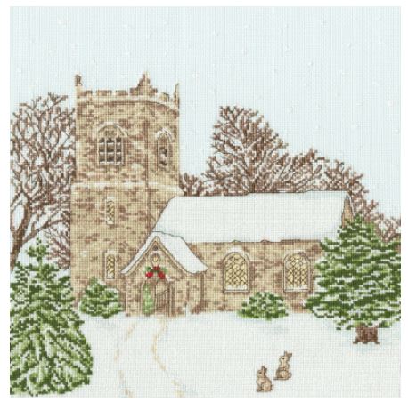 click here to view larger image of Country Church (counted cross stitch kit)