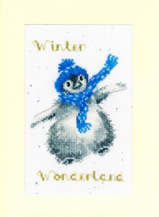 click here to view larger image of Winter Wonderland - Christmas Cards Collection (counted cross stitch kit)