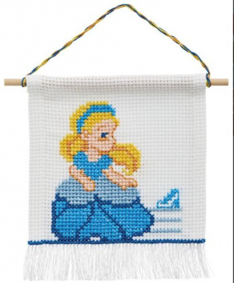 click here to view larger image of Princess (counted cross stitch kit)