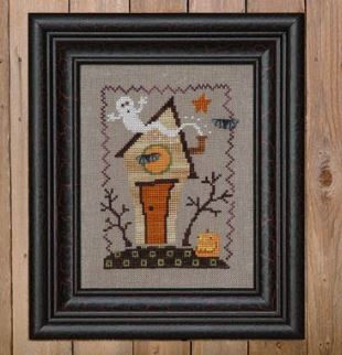 click here to view larger image of Ghostie Manor (counted cross stitch kit)