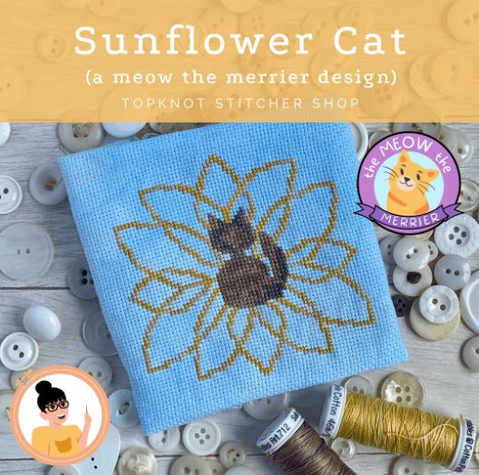 click here to view larger image of Sunflower Cat (chart)
