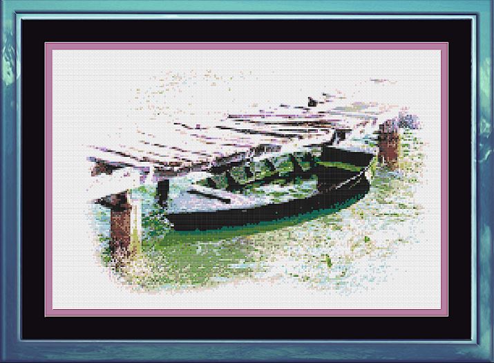 click here to view larger image of Boat by the Pier (chart)