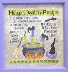 click here to view larger image of Helgas Witch Recipe (chart)