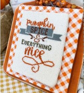 click here to view larger image of Pumpkin Spice 3/5 - Autumn Simple Smalls  (chart)
