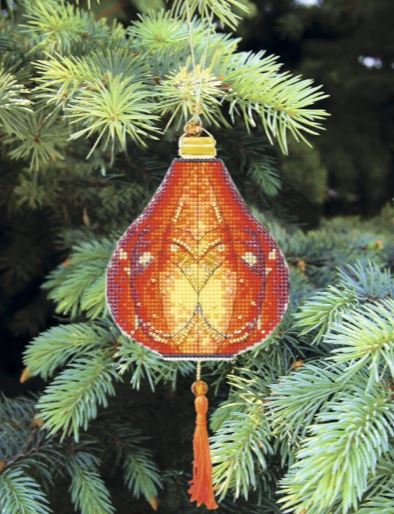 click here to view larger image of Colorful Lantern - Т-22C (counted cross stitch kit)