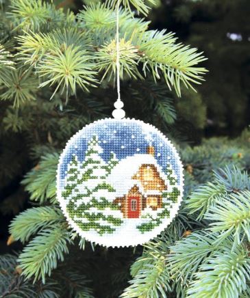 click here to view larger image of Winter Evening - Т-15C (counted cross stitch kit)