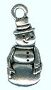 click here to view larger image of Meadow Snowman Charm (charm)