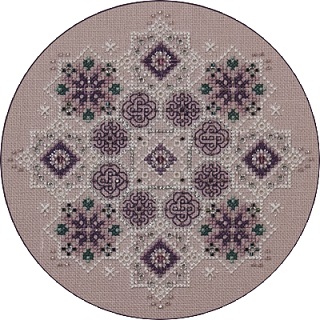click here to view larger image of Amethyst Snowflake w/Embellishments (chart)