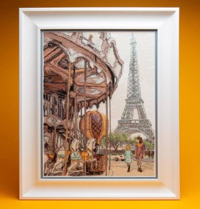 click here to view larger image of French Carousel (counted cross stitch kit)