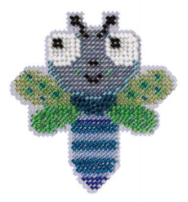 click here to view larger image of Dragonfly (2022) (counted cross stitch kit)