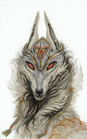 click here to view larger image of Keeper of the Secret (counted cross stitch kit)