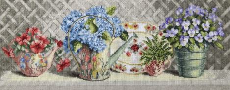 click here to view larger image of Aroma of the Summer, The (counted cross stitch kit)