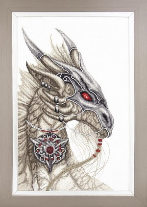 click here to view larger image of Guardian of Treasure (counted cross stitch kit)