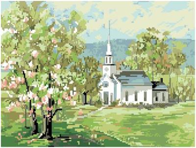 click here to view larger image of Countryside White Church (chart)