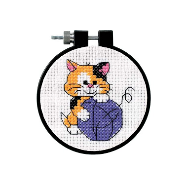 click here to view larger image of Cute Kitty (needlepoint)