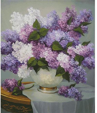 click here to view larger image of Lilac Romance (Medium) (chart)