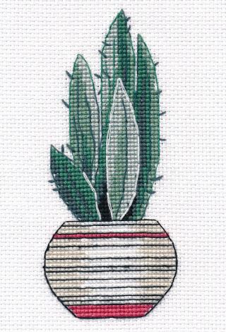 click here to view larger image of Agave  (counted cross stitch kit)