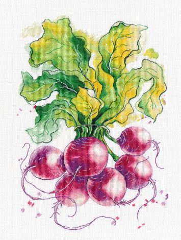 click here to view larger image of Radish  (counted cross stitch kit)