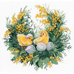 click here to view larger image of Spring Story (counted cross stitch kit)