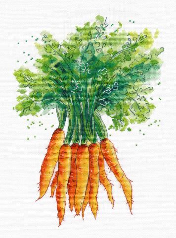 click here to view larger image of Carrot  (counted cross stitch kit)